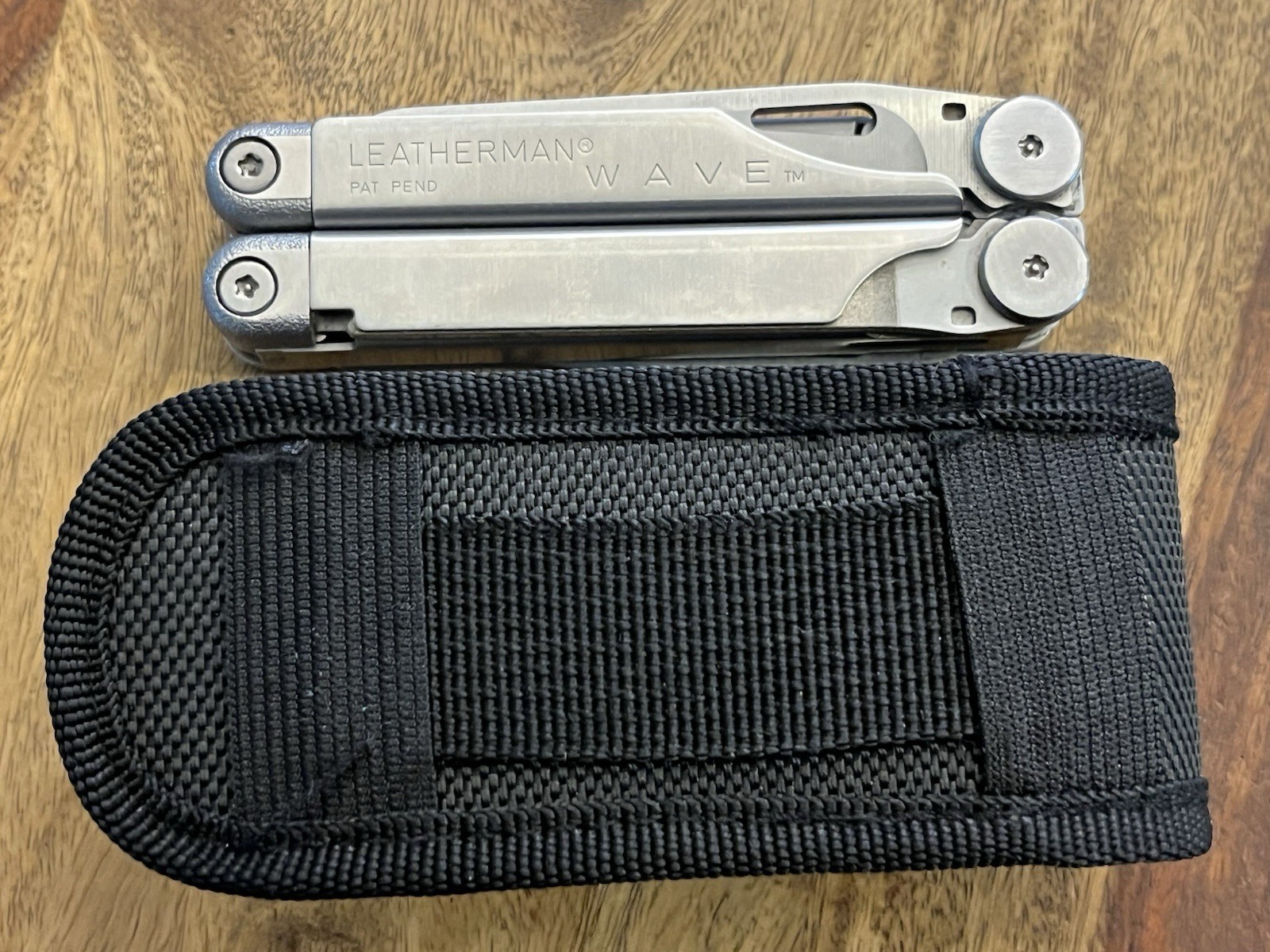 Retired 2000 Original Leatherman Wave w/New Sheath SUPER NICE!! TSA Confiscated