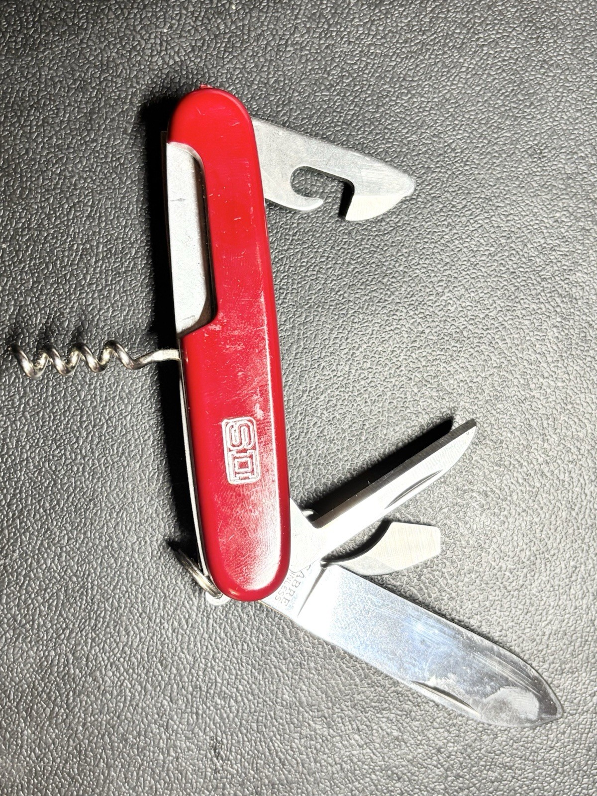 Sabre Alpine Trailblazer Multi Tool Knife Red In Color