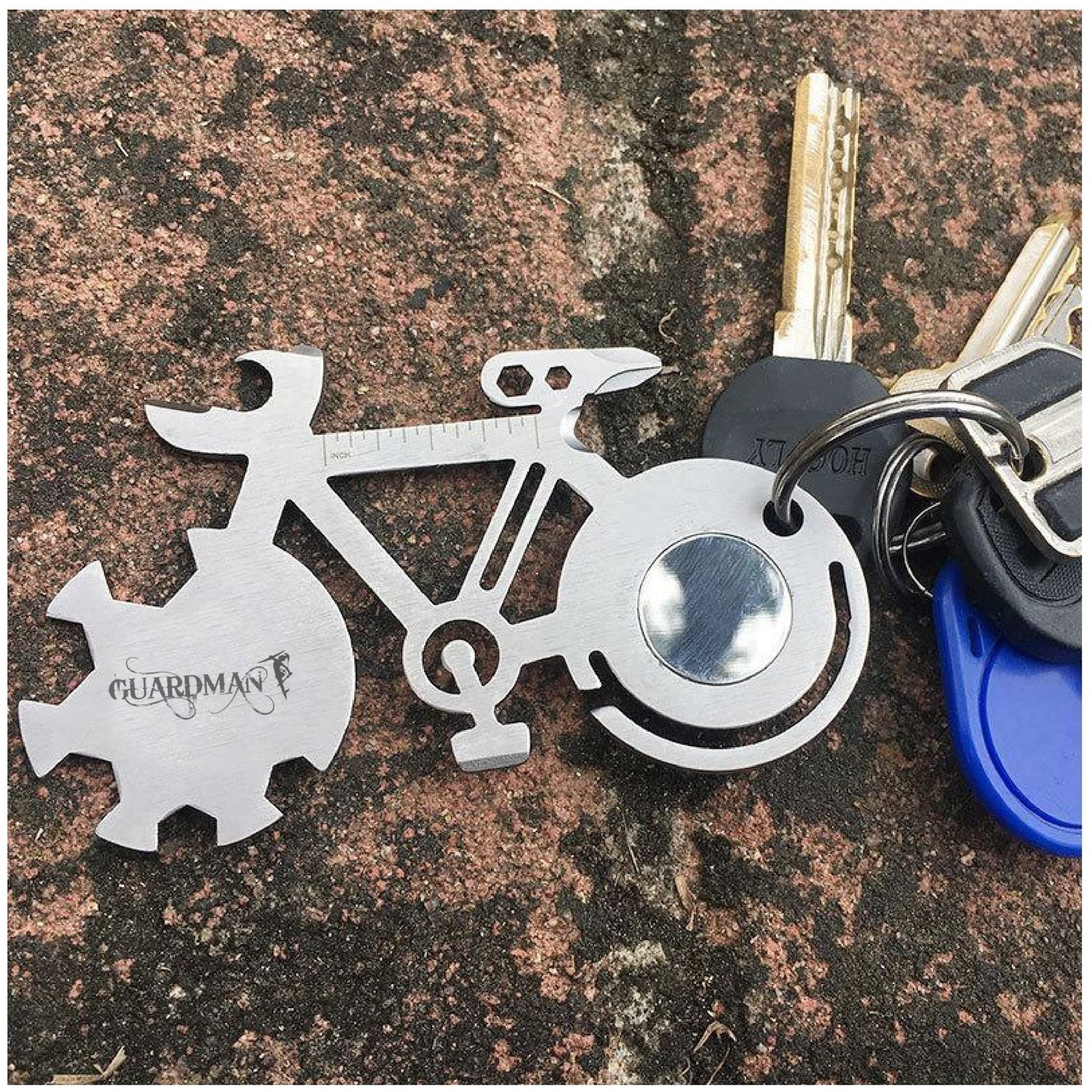 Bicycle 10-in-1 Multitool Card Every Day Carry Pocket Tool, Father’s Day Gift…