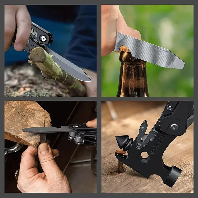 Portable Emergency Hammer Tool Window Breaker Multi Functional Camping Gear