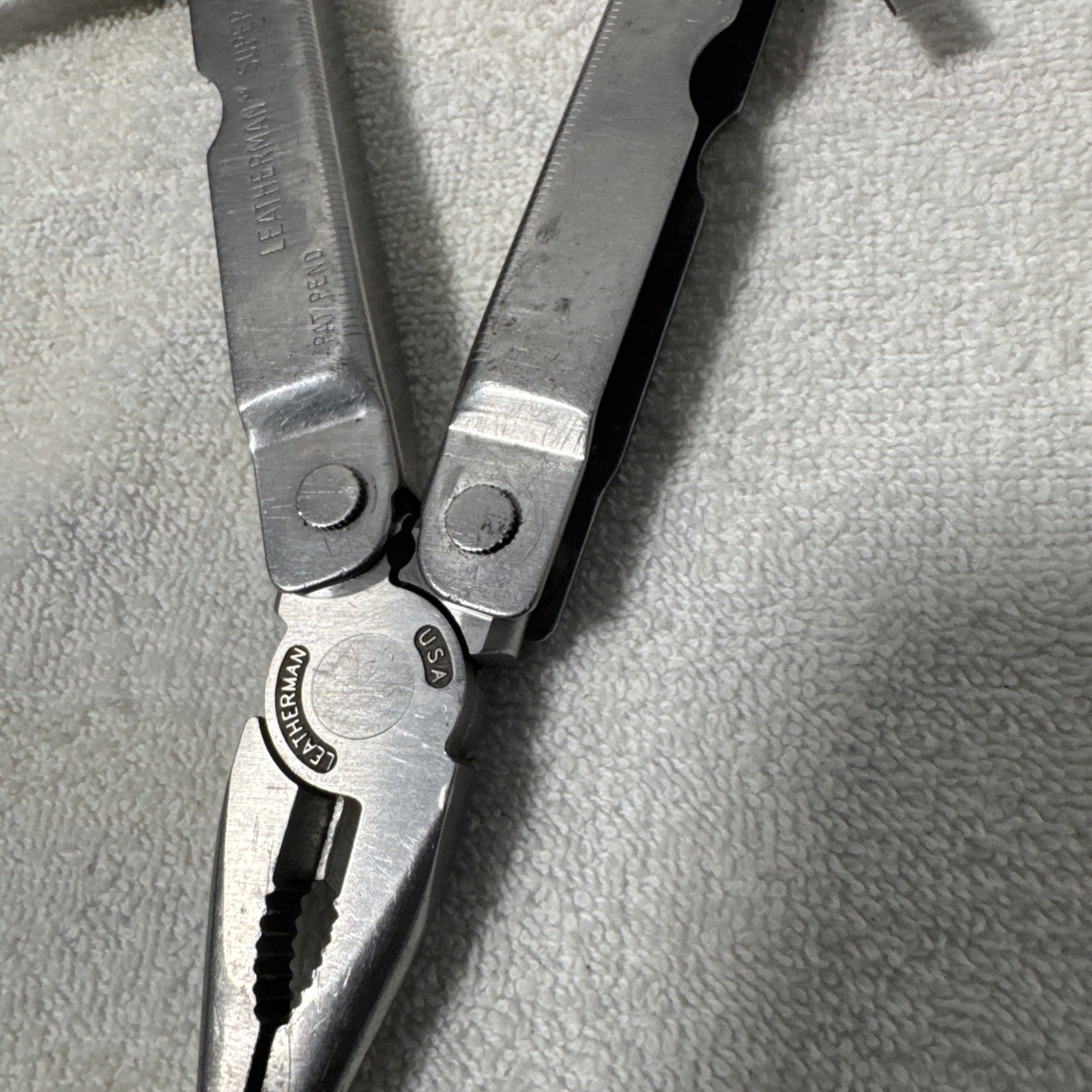 Leatherman Super Tool Portland Or Silver Stainless Steel Bond Pliers Multi-Tool