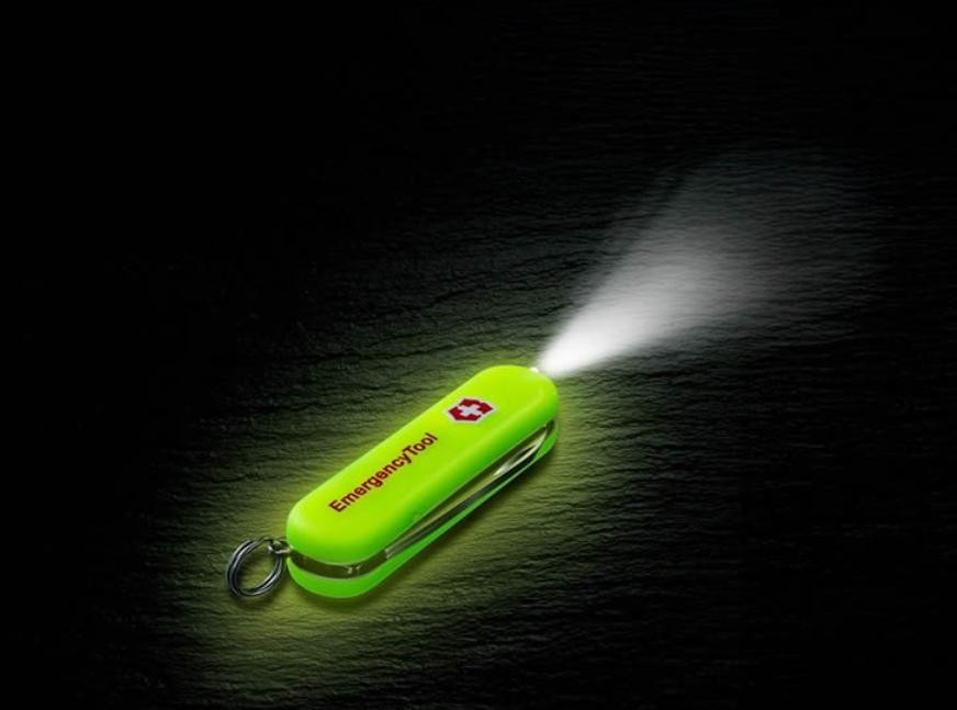 Victorinox Signature Lite Rescue Tool Glow in the Dark Whistle 9 Functions Japan