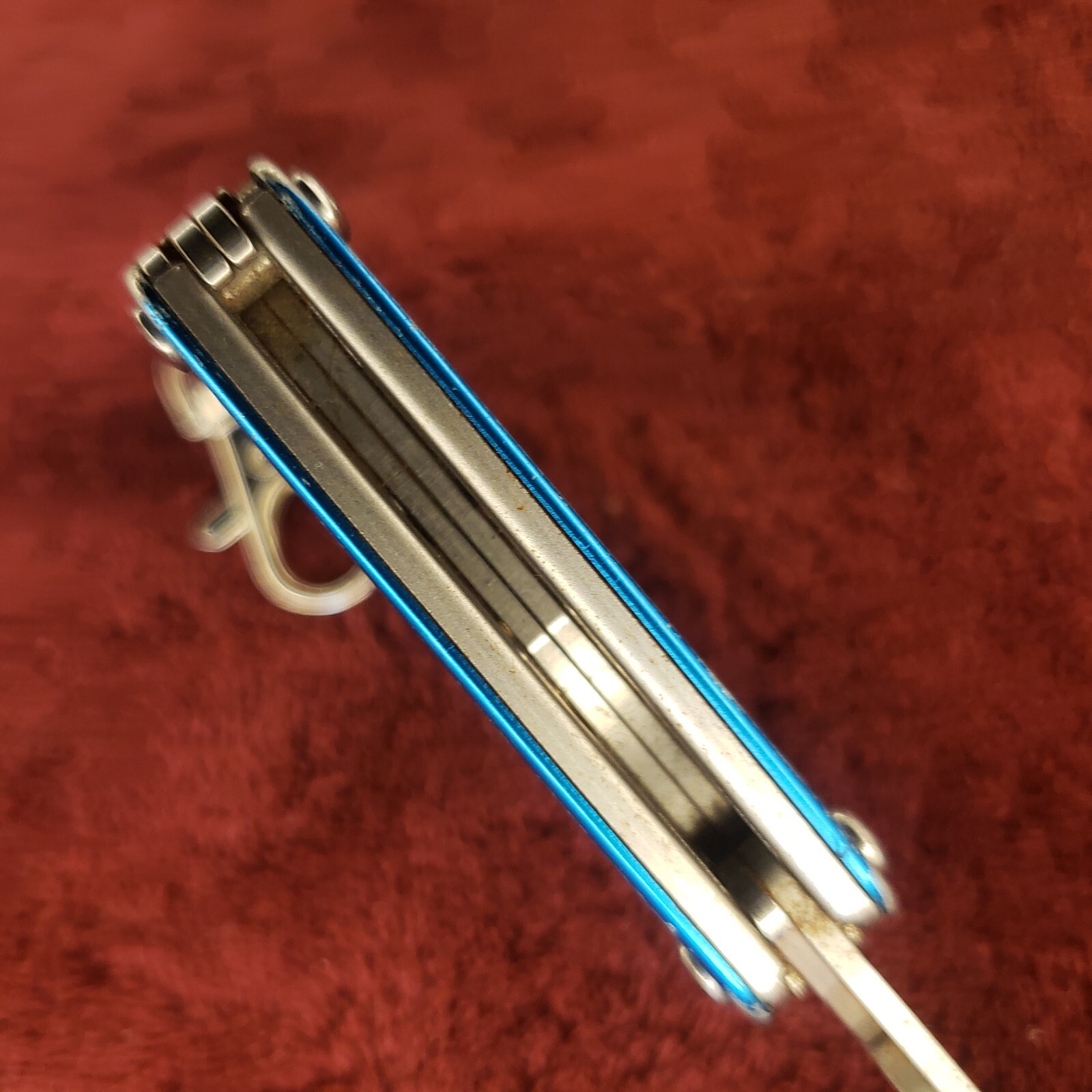🔪🔪 Leatherman Squirt P4 Multi-Tool Blue Keychain