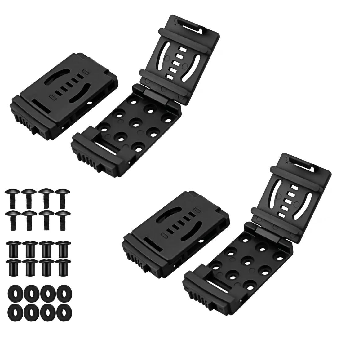 YCYU 2Pack Knife Belt Clip Outdoor Loops Gun Blade Sheath Tool Lock with Moun…