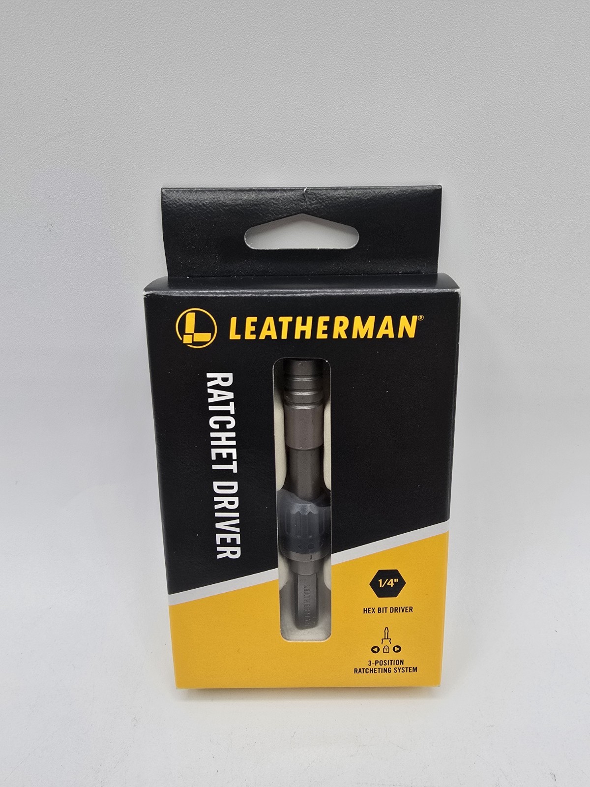 BRAND NEW Leatherman Ratchet Driver 1/4 Hex Bit Model 931032 New Model