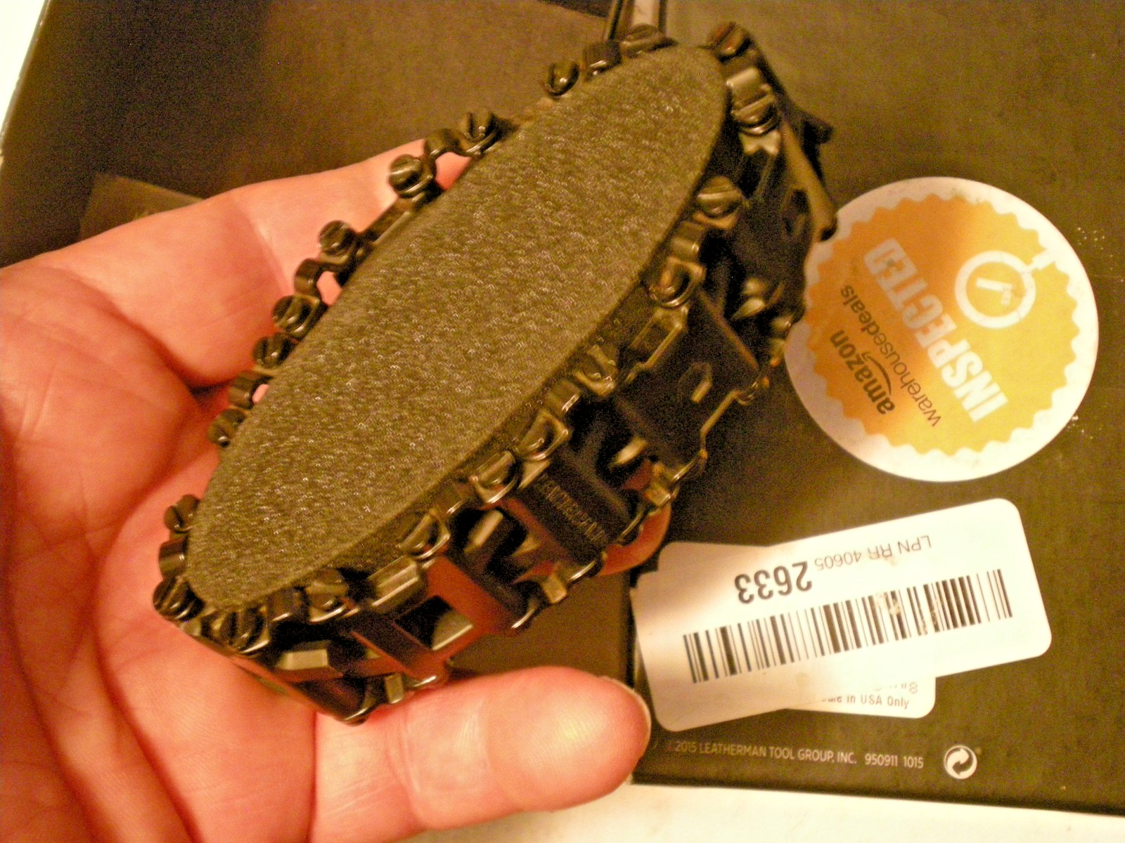 Leatherman Tread Bracelet Multi Tool Black Complete And Authentic