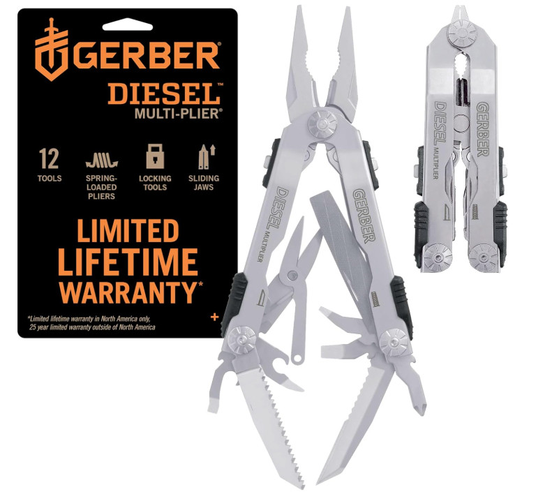 Gerber Diesel Multi-Plier – Stainless Steel (22-01470)