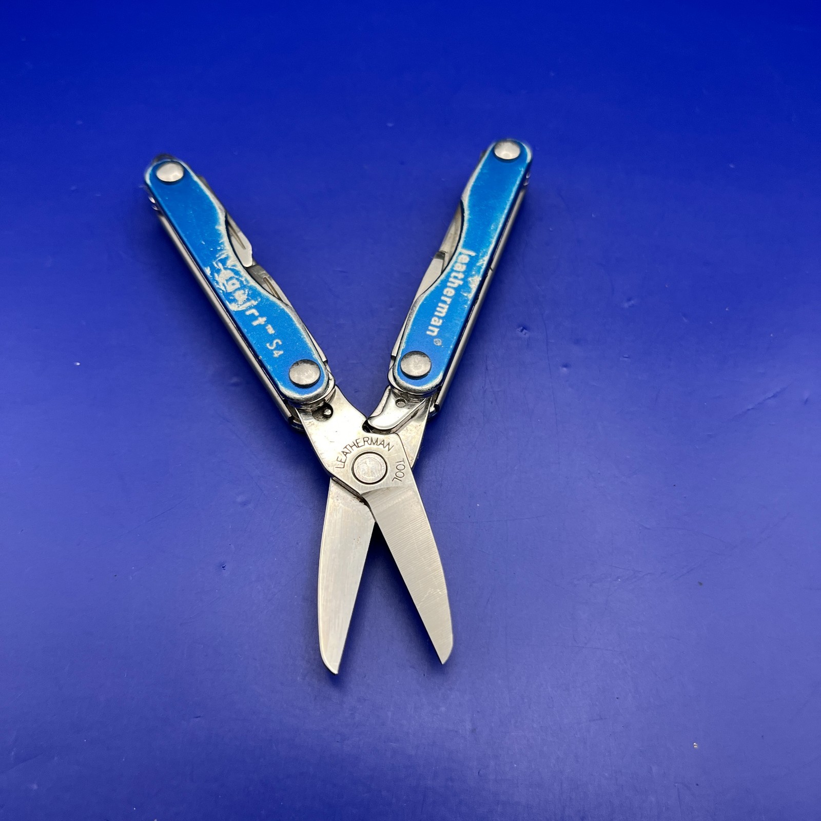 Leatherman Squirt S4 Blue Multi Tool Knife