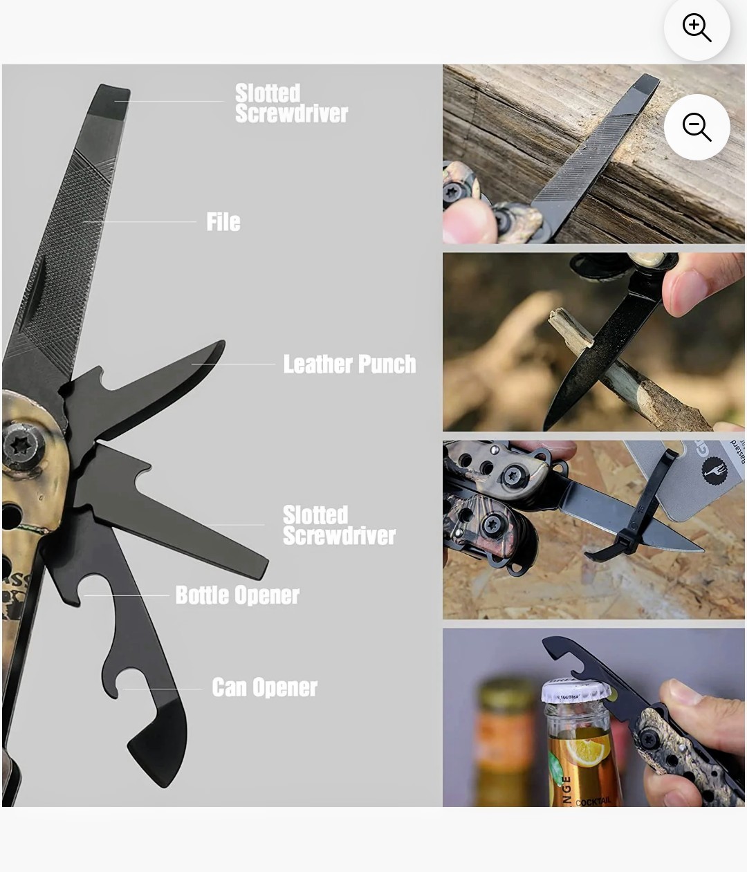 Multi-tool – 13 in 1 Multi Function Pliers – Folding Pocket Tool with Sheath.