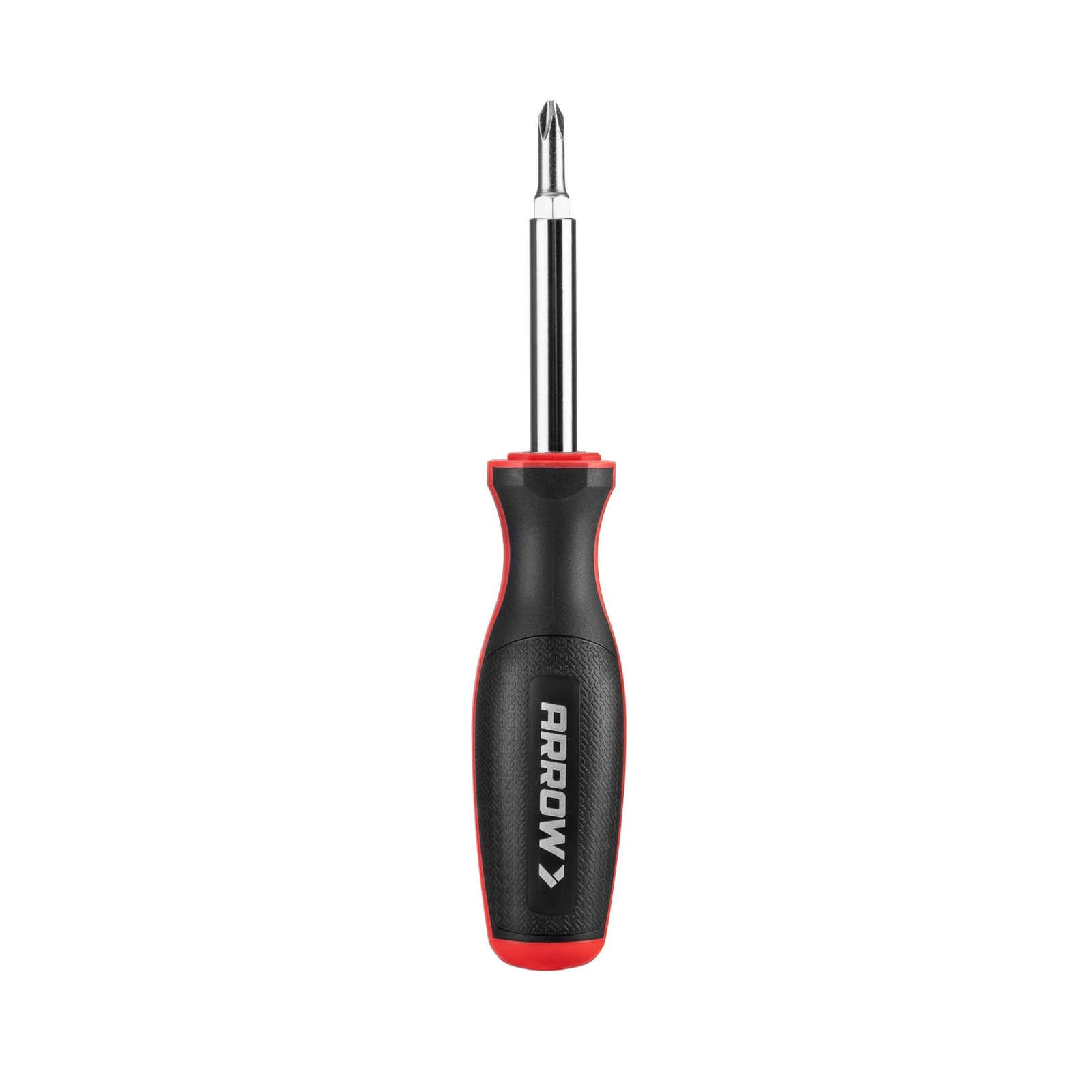 Arrow 6-in-1 Multi-bit Screwdriver/Nutdriver with Storage Compartment