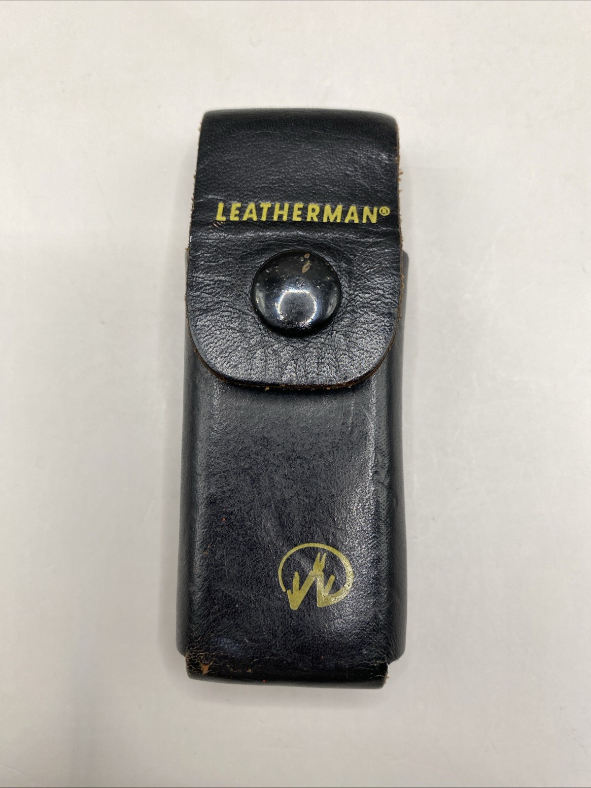Vintage Leatherman Kick 12 Tools Retired with Leather Case Great!