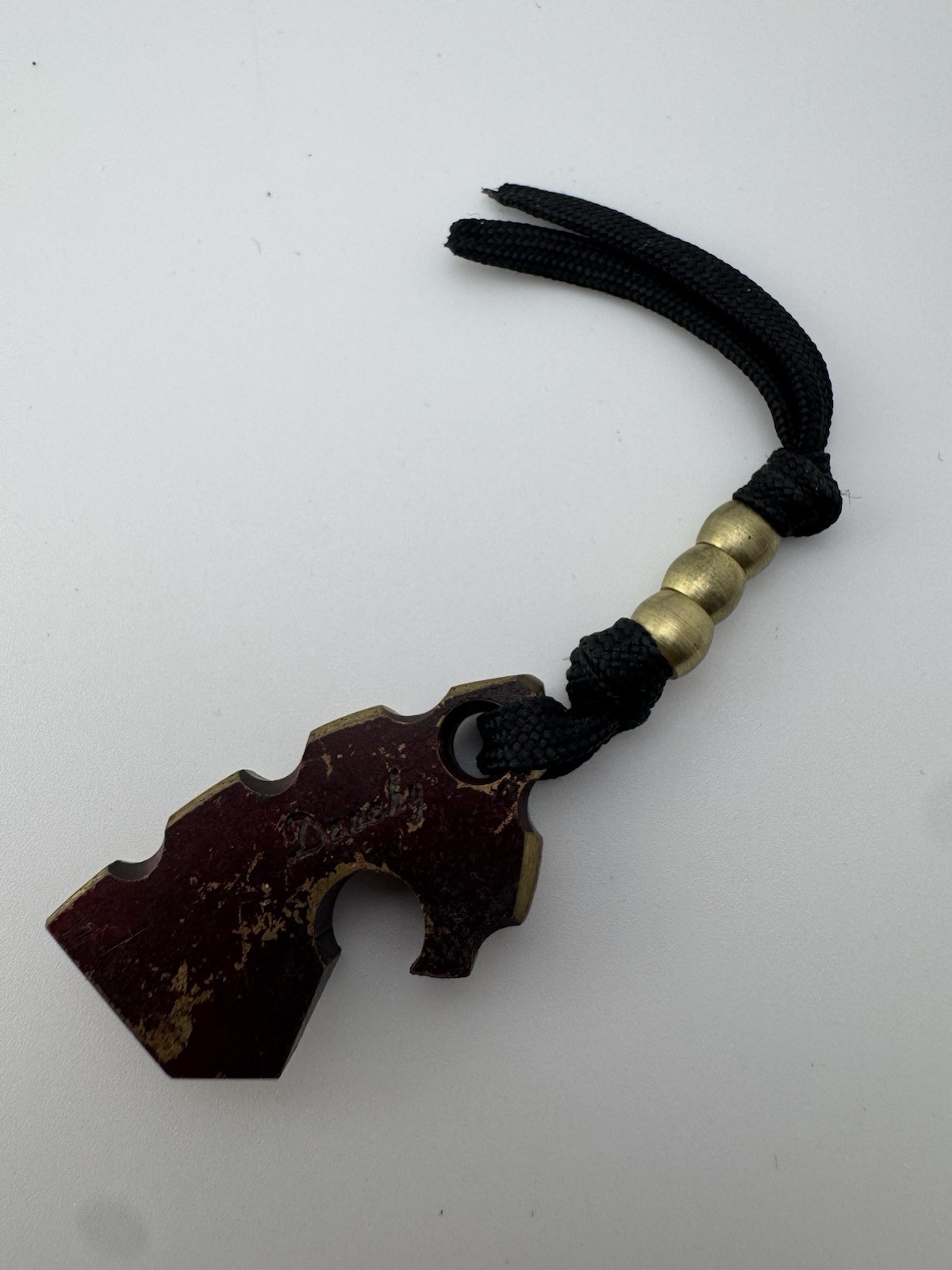 Bryan Denehy Custom Mini Keychain Pry Bar and Bottle Opener Multi Tool EDC Gear
