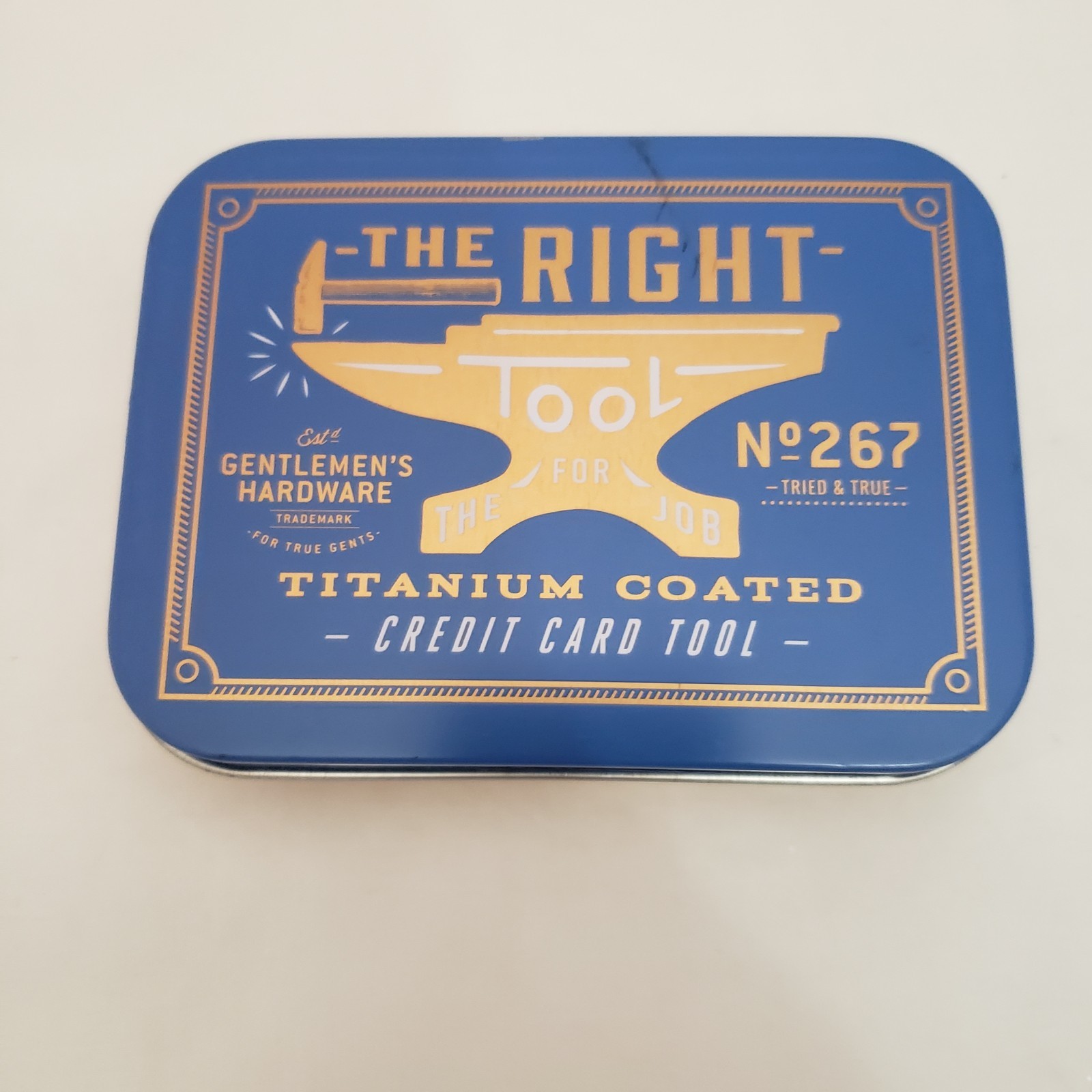Titanium Coated Credit Card Multi Tool Gentlemen’s Hardware No. 267