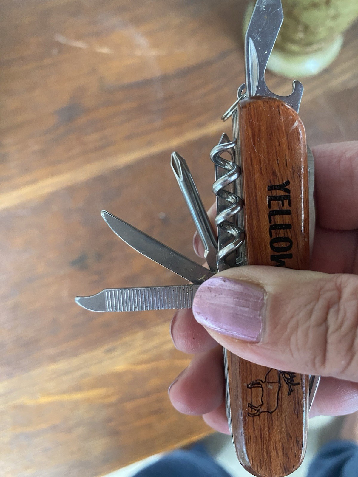 Yellowstone 2.5″ pocket knife / 11 tools in 1 / fishing / stocking stuffer