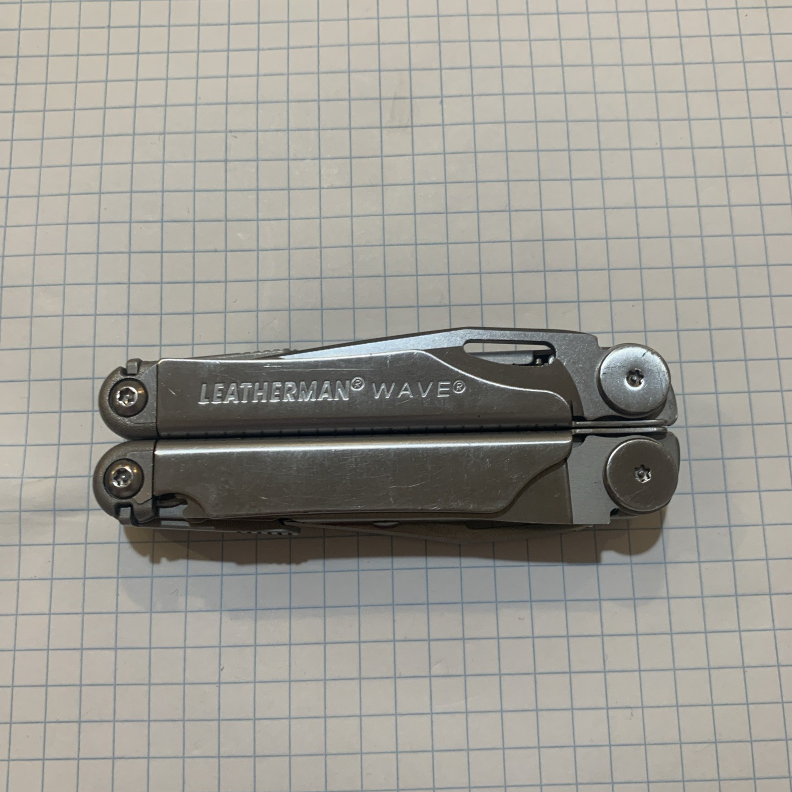 Leatherman Wave Multi-Tool Knife Pliers Nice And Clean (c)