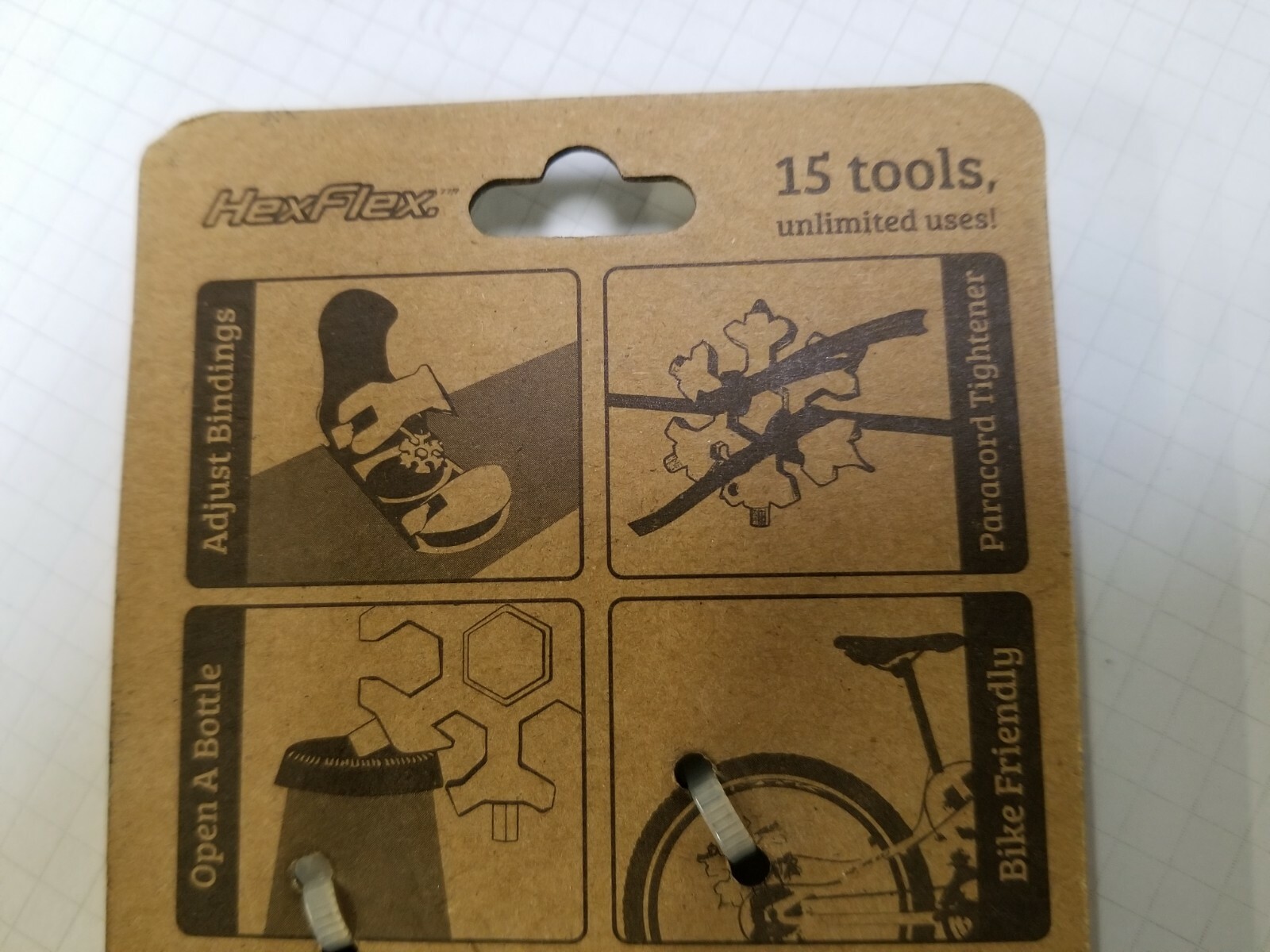 HexFlex Adventure Tool Metric Multi-Tool 15 in one New!