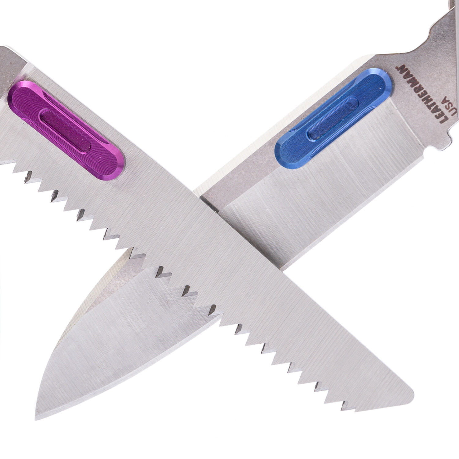For Leatherman Free P2 P4 ARC knife Saw file Thumb Grip Tabs Aluminum alloy CNC