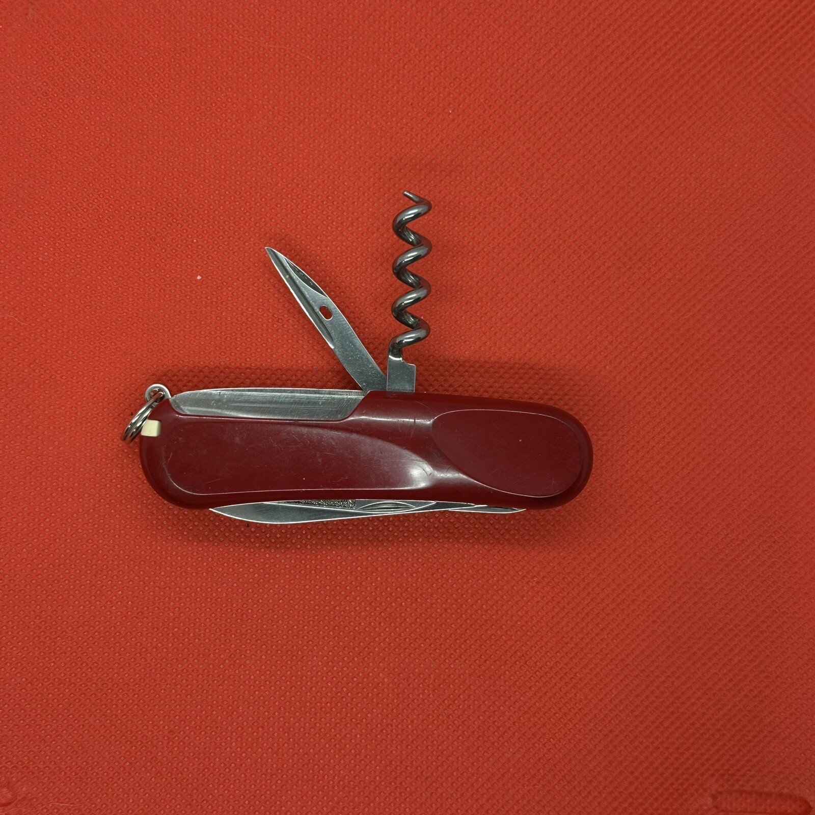 Red Victorinox Delemont Evolution 14 Swiss Army Knife- hunt, hike, fish, EDC!