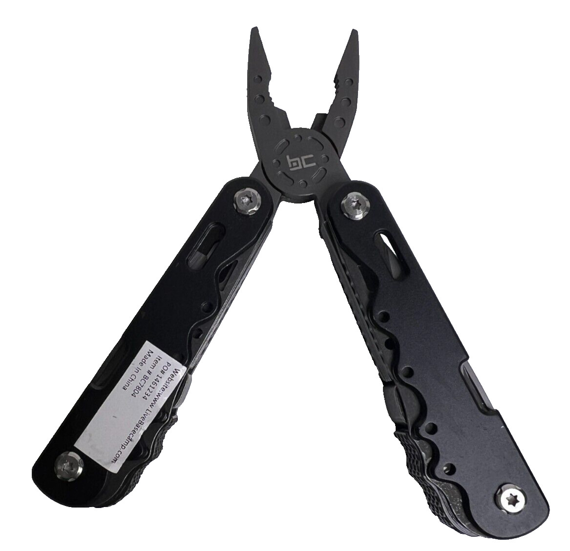 Basecamp Multi Mate Multi Tool 13 in 1 Stainless Steel Black BC7804