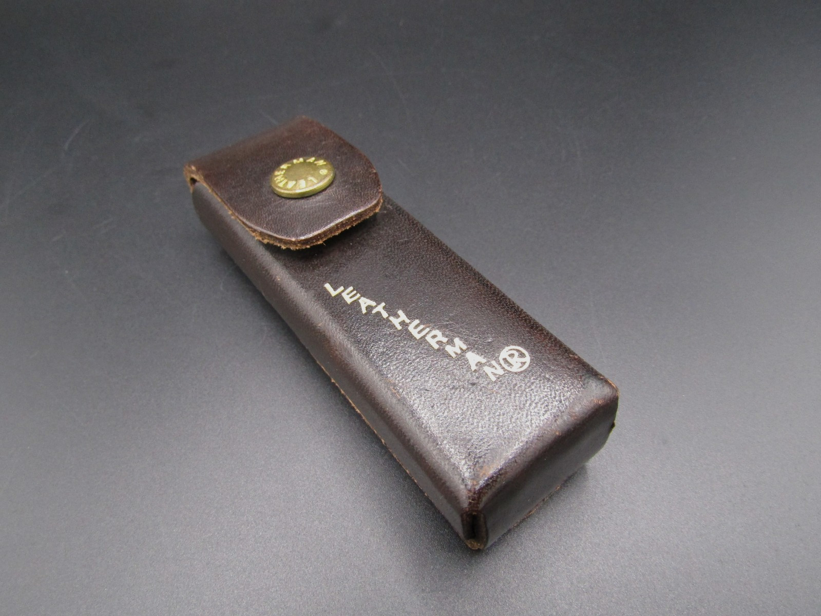 Vintage New Old Stock NOS Genuine Leatherman Multi-Tool Black Pouch Sheath 4 1/4