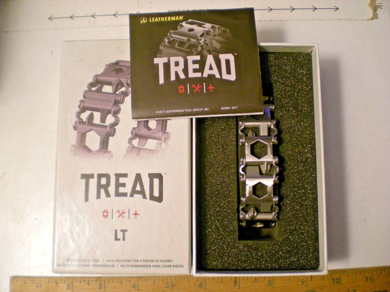 Leatherman Tread LT Stainless Model 307654 Authentic