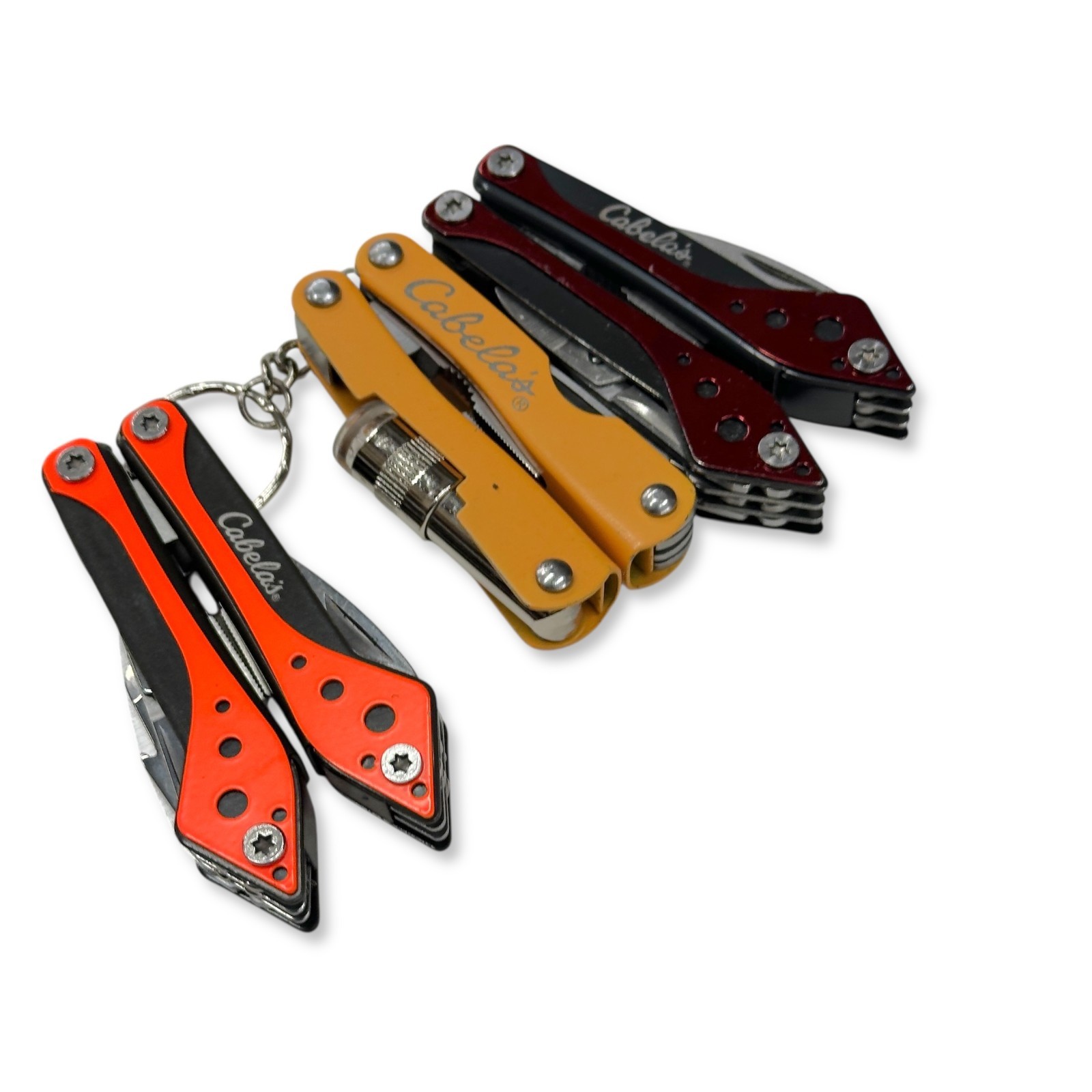 Cabelas Folding Pliers Multi Tool Set, Multicolor, 3 Pieces