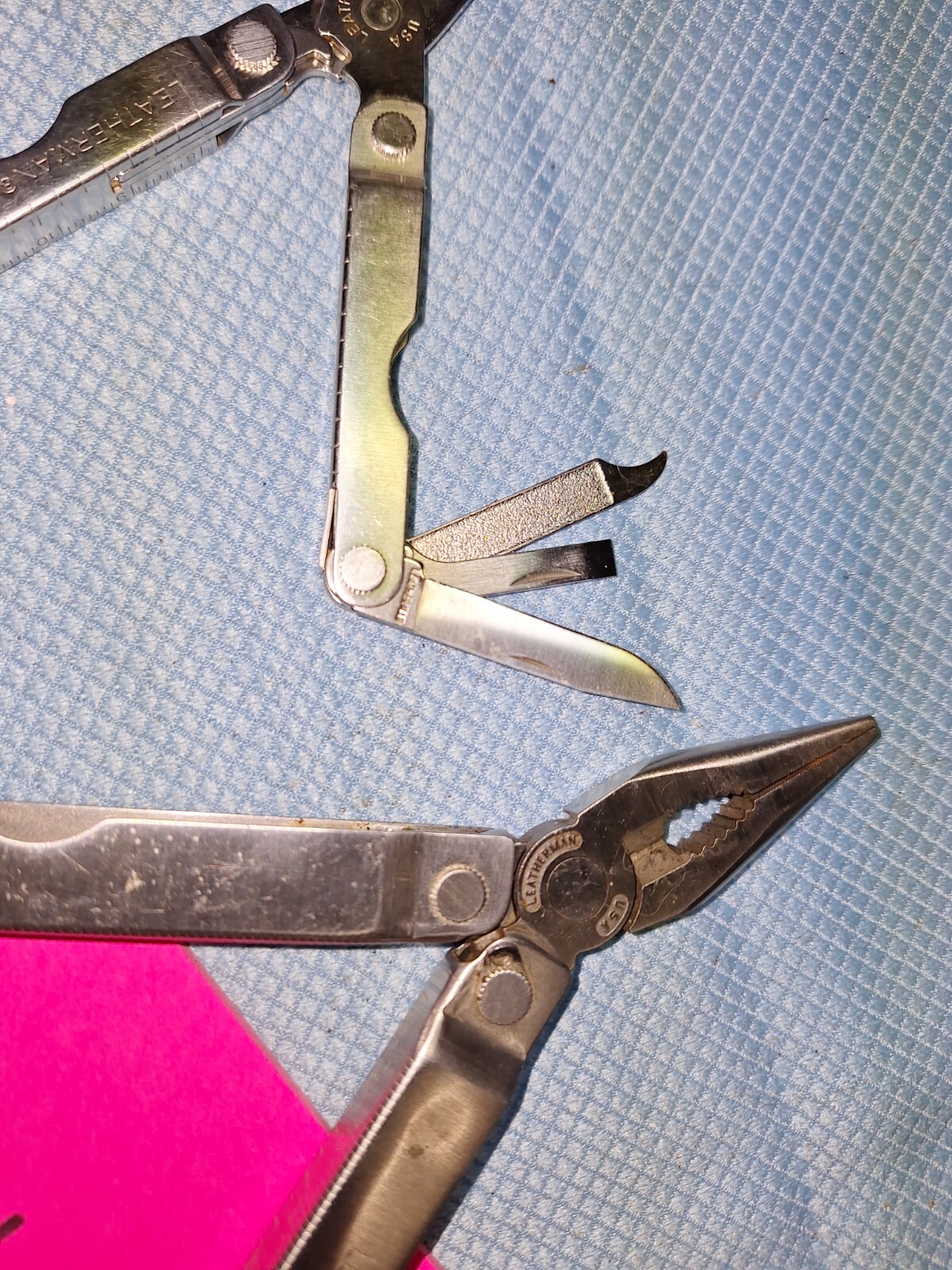 1 LEATHERMAN ORIGINAL PST Multi Tool DATE 0397 bonus micra LOT 911