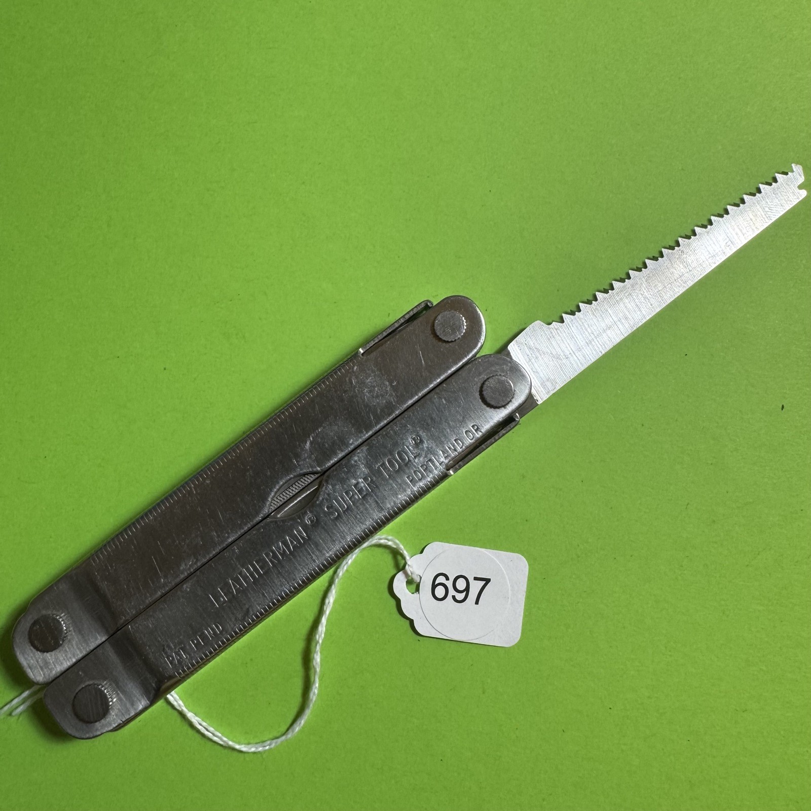 Leatherman Super Tool Plier Multi Tool Pocket Knife Stainless EDC #697