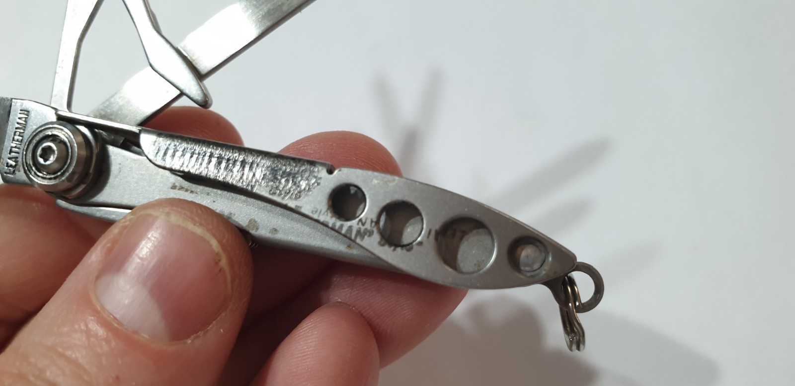 🔥🔥 Leatherman Style One Hand Opening Prototype and Factory Misprint Very Rare