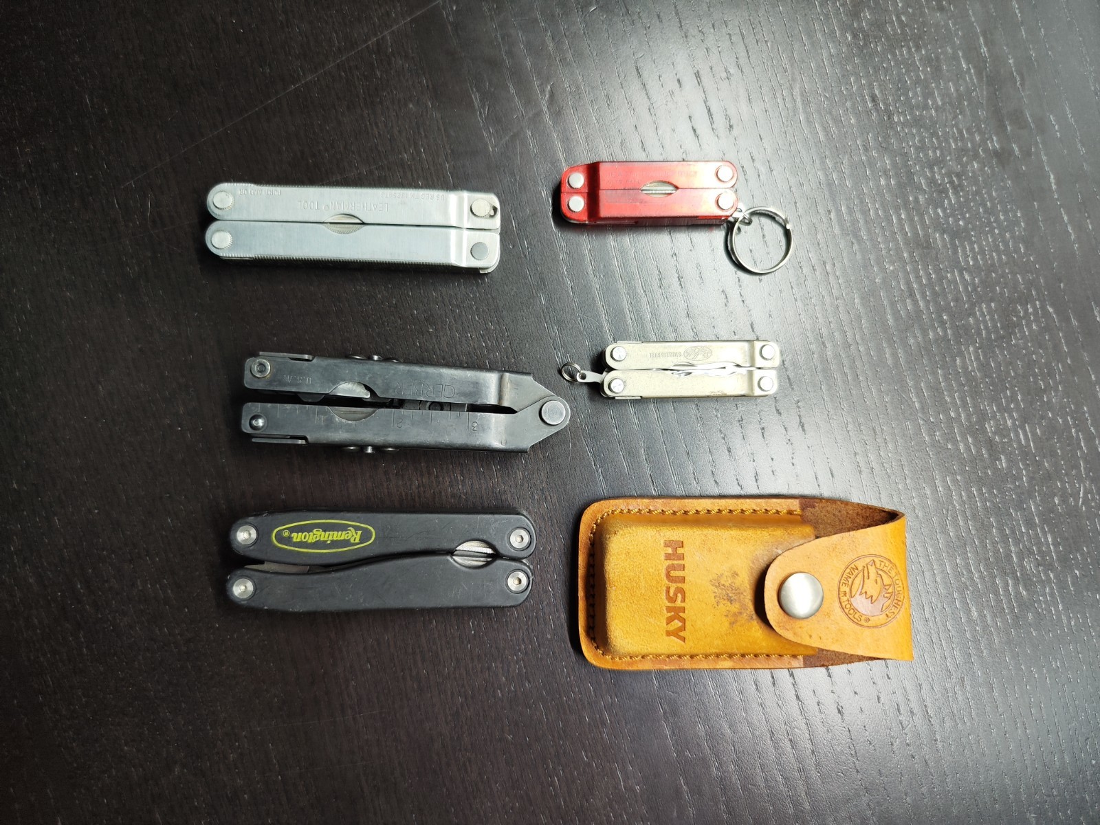 Gerber Husky Leatherman Sheffield Remington Multi tool Vintage Rare Set 6 Piece