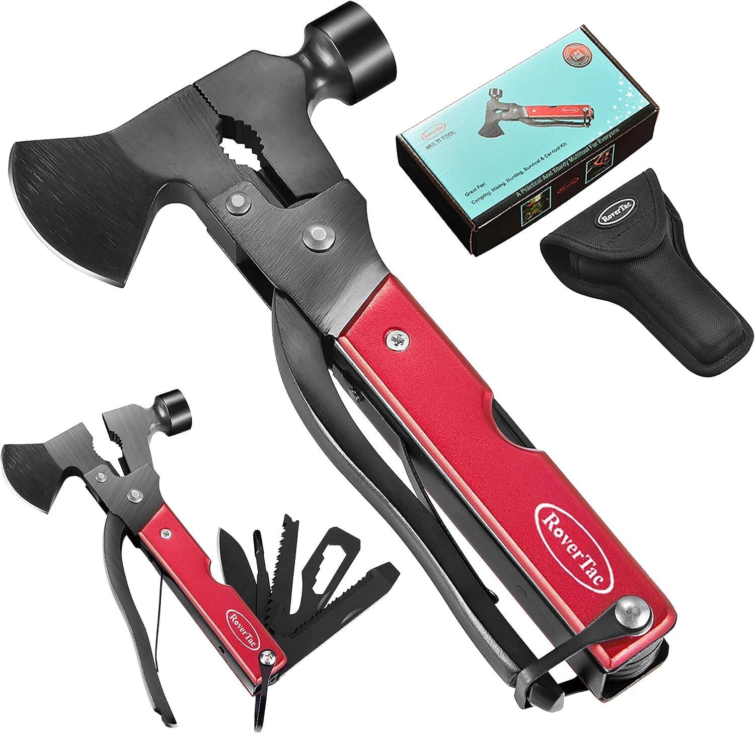 Lifetime Warranty Camping Axe Hatchet Multitool – Outdoor Enthusiasts’ Choice