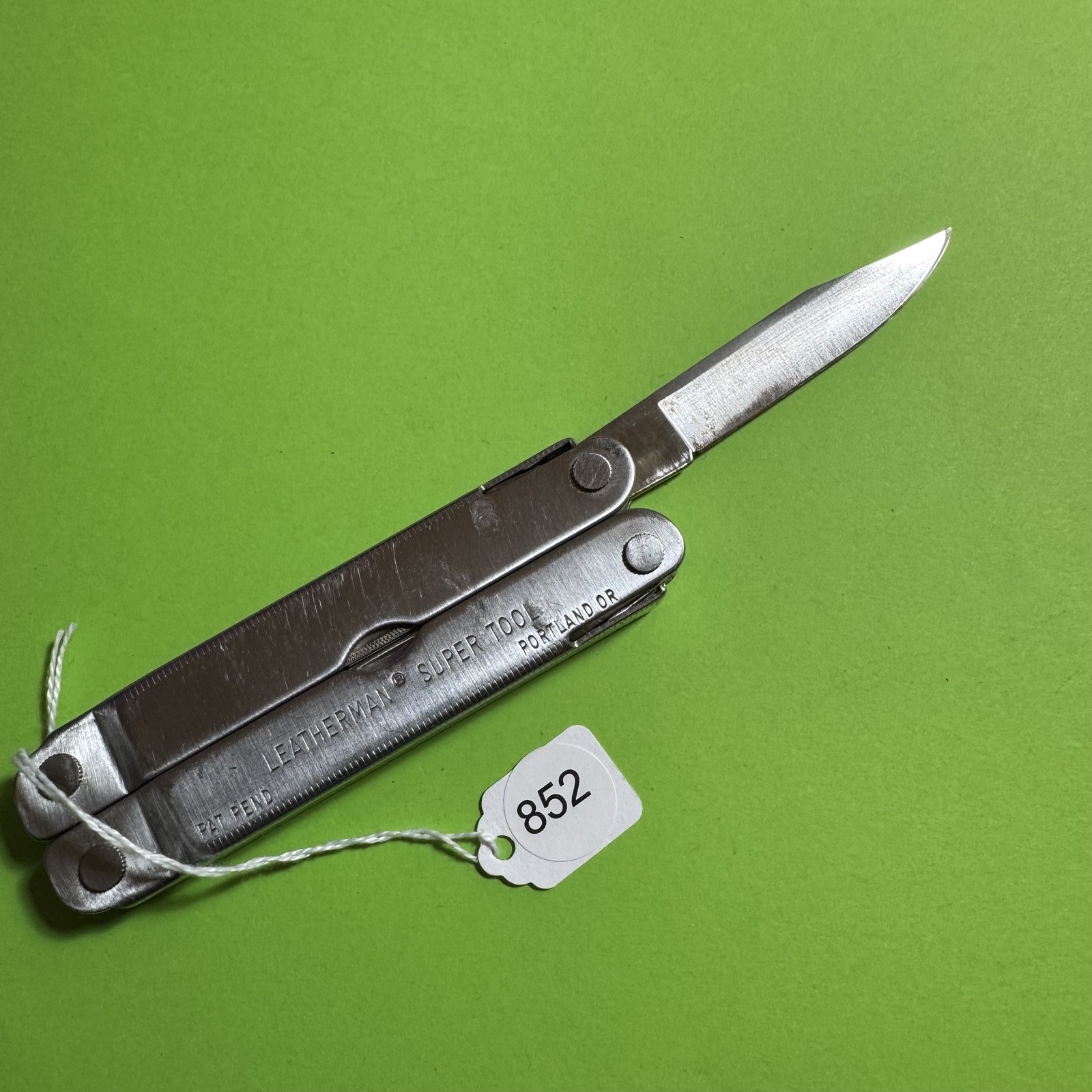 Leatherman Super Tool Plier Multi Tool Pocket Knife Stainless EDC #852