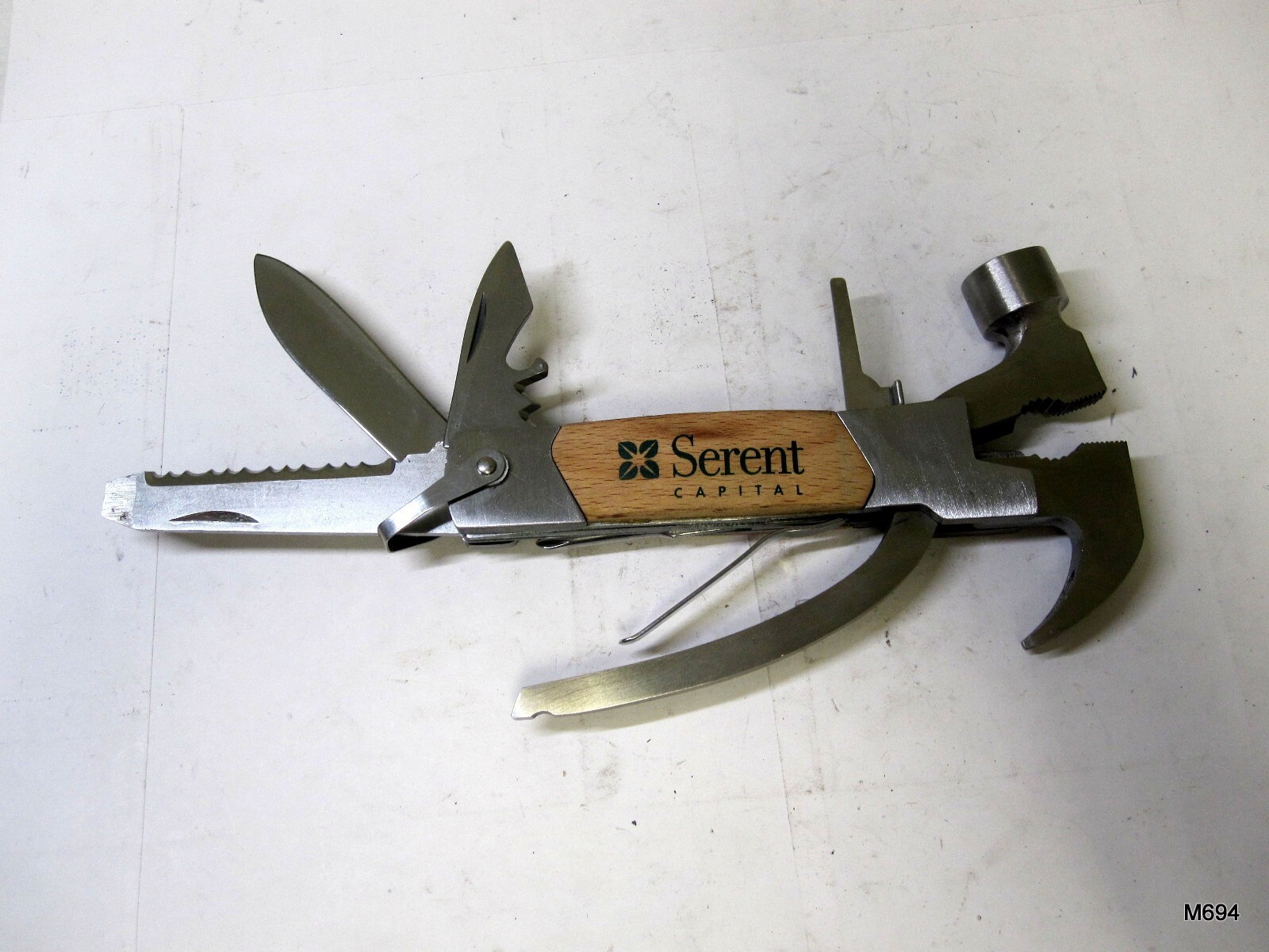 Serent Capital Branded Multitool (Hammer, Pliers, Assorted Knives)