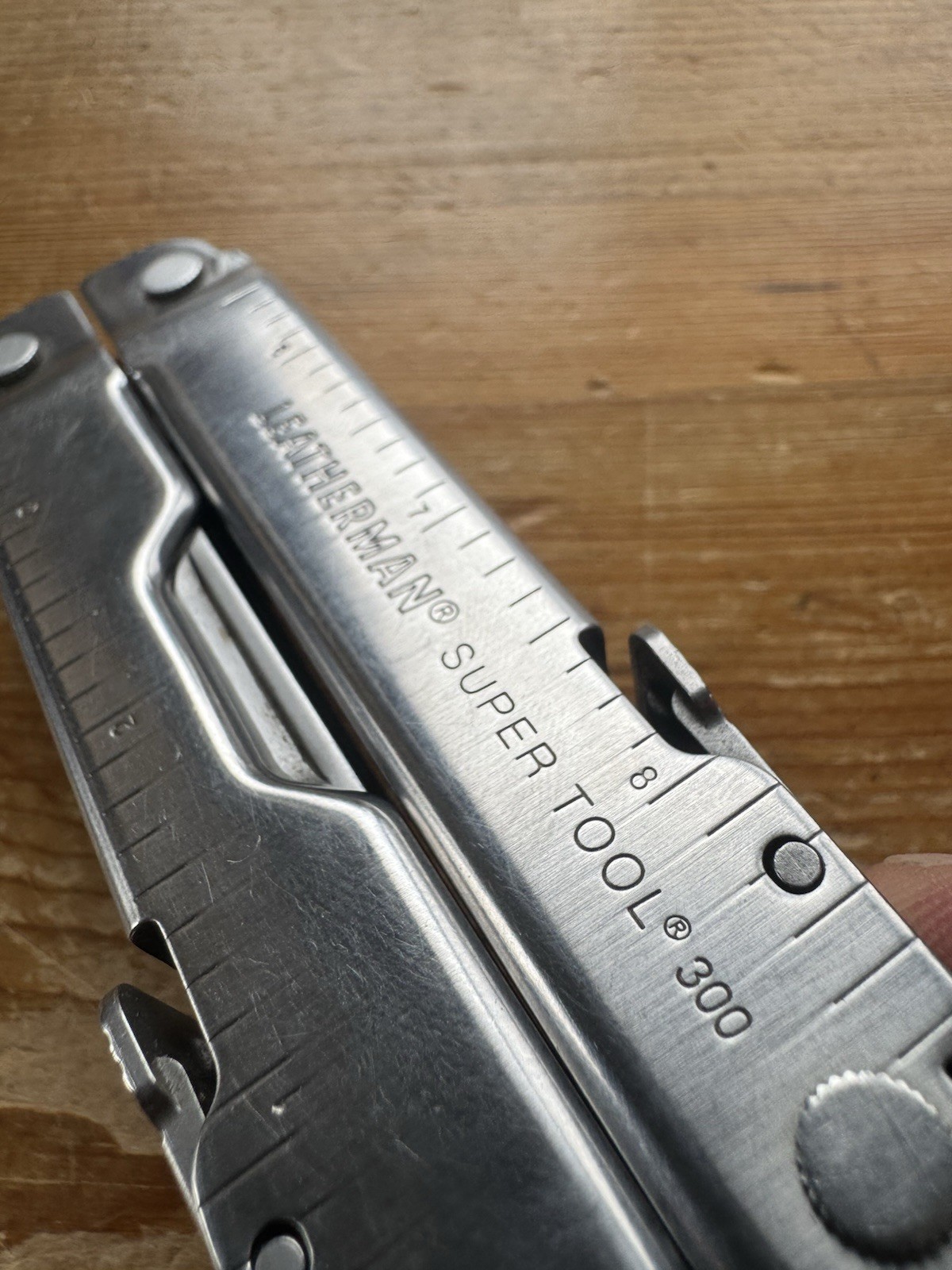 Leatherman SUPER TOOL 300 Multi-Tool – Stainless, Good Condition (008)