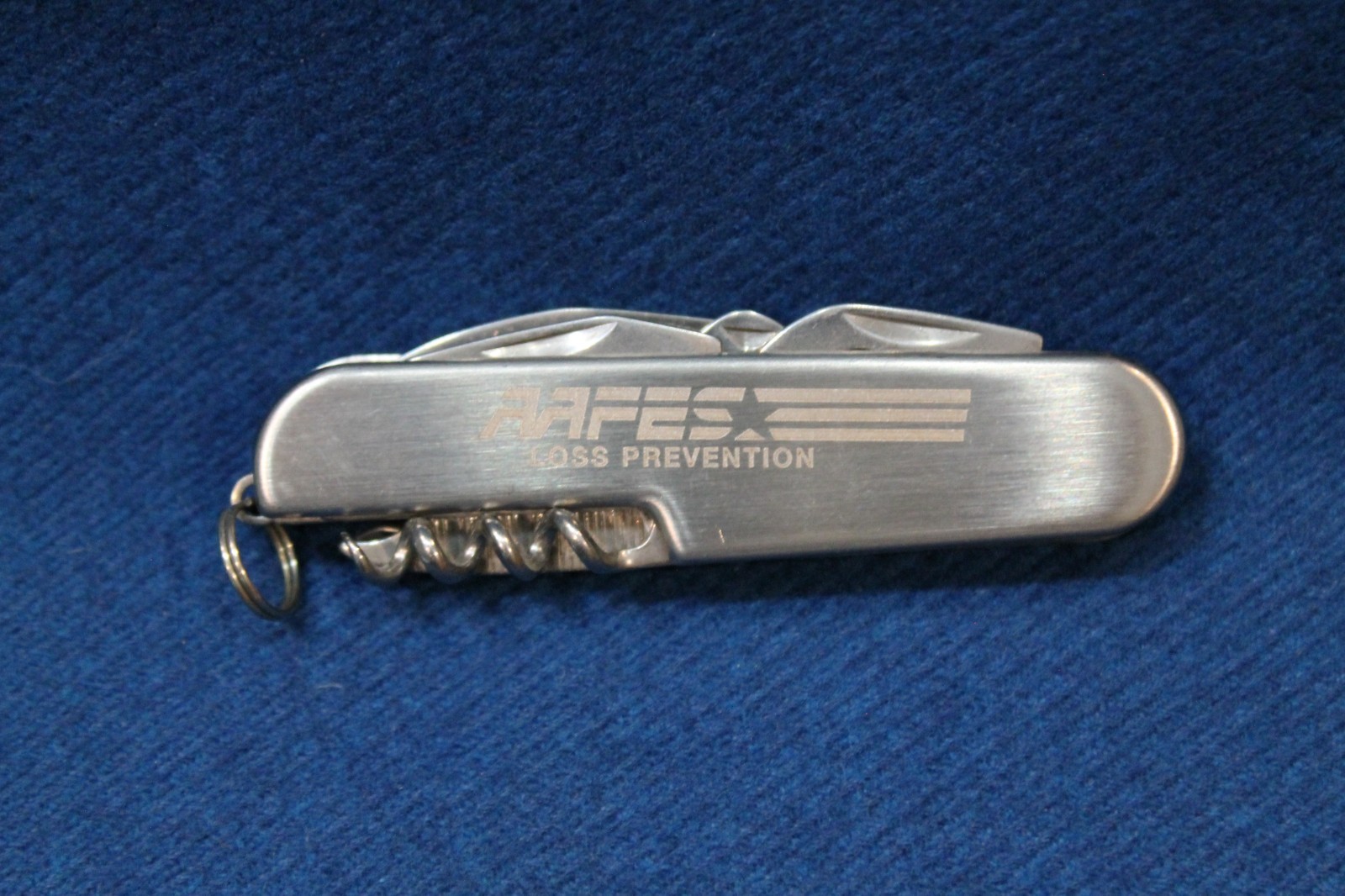 FOLDING POCKET UTILITY KNIFE MULTI TOOL 7-IN-1 AAFES LOSS PREVENTION military B