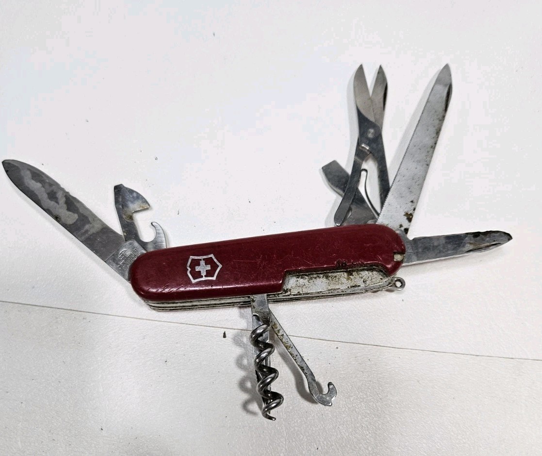 Lot of 4 Camping and Utility Knives