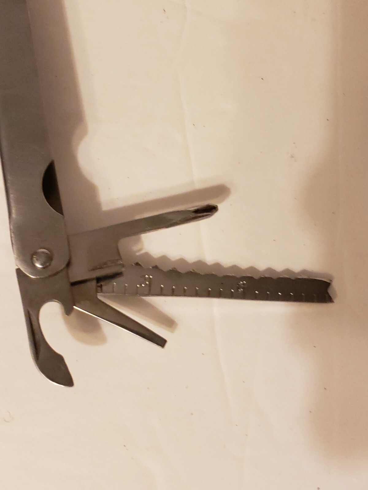Alltrade Branded Folding Multi Tool With Sheath Pliers Knives Screw Driver Saw