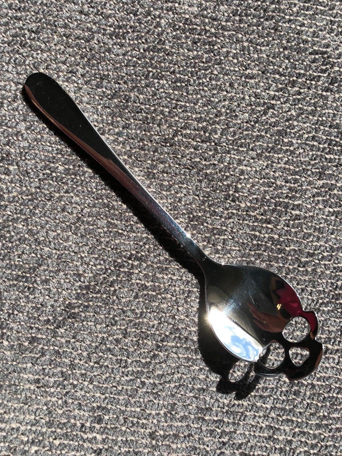 SUGAR SPOON SKULL gift christmas stocking stuffer fun novelty SS #1B