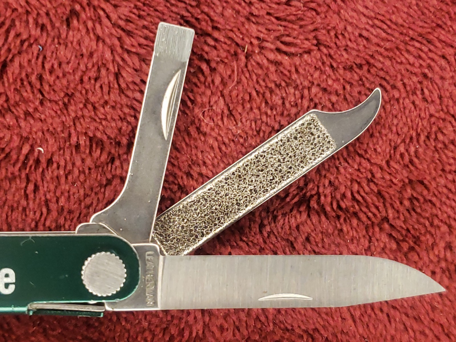 Leatherman Micra Green Multitool Aaron DeVore print