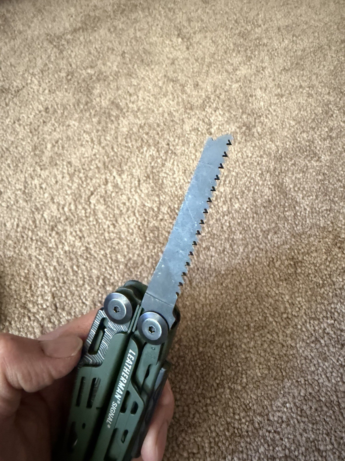 Leatherman Signal 19-in-1 Multi-Tool Forest green And black. New, Never Used.