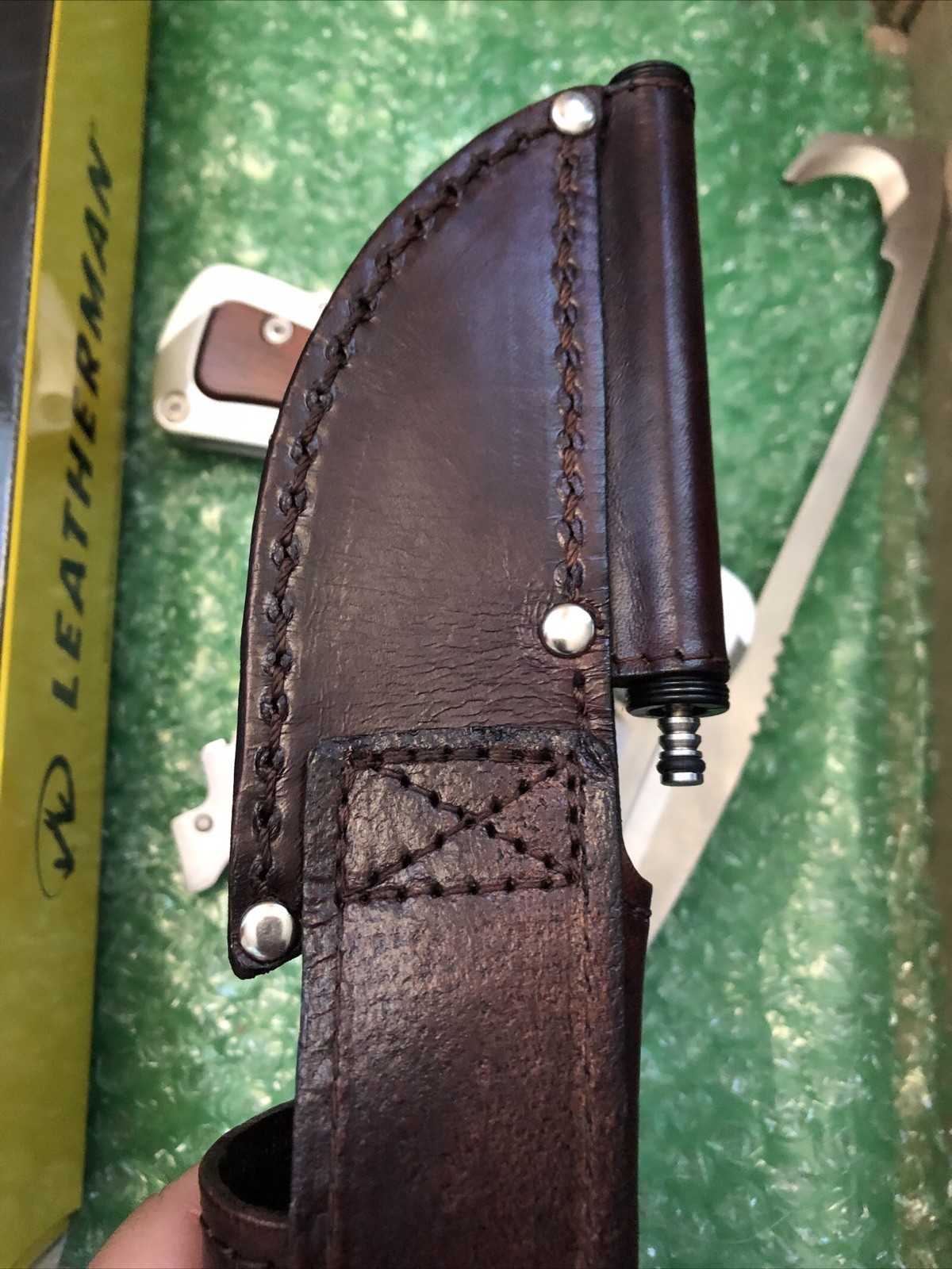Leatherman STEENS Hunting Knife, New/Never Used With Box DISCONTINUED RARE