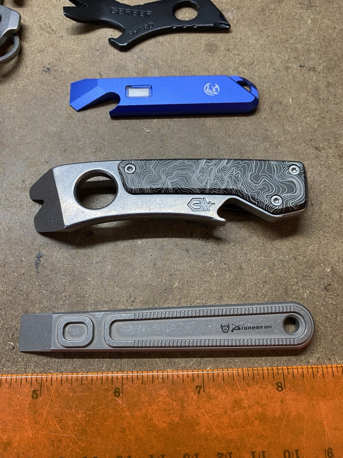 Pry Bar EDC Lot of 12 Leatherman Glow Rhino Kershaw Gerber Maratac