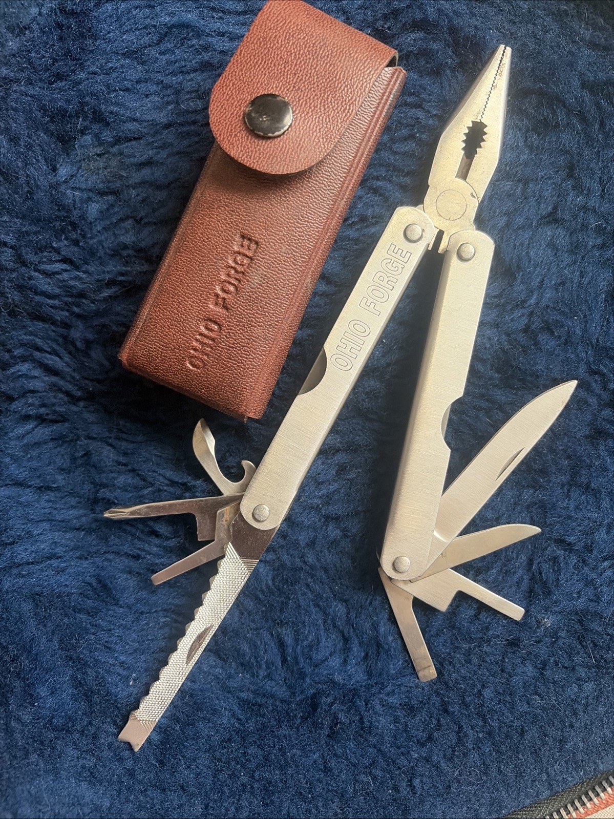 Ohio Forge Stainless Steel Multi-Tool with Case Made In China