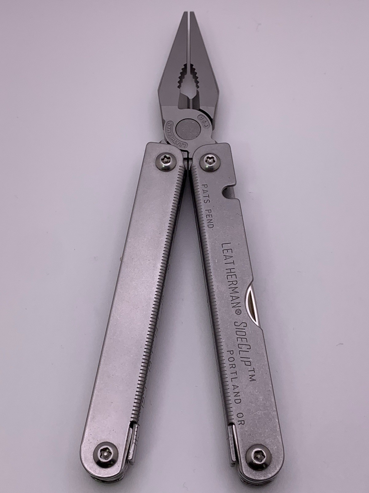 Rare Early Leatherman “Sideclip” Multi Tool Matching Date 0298 Excellent Clean
