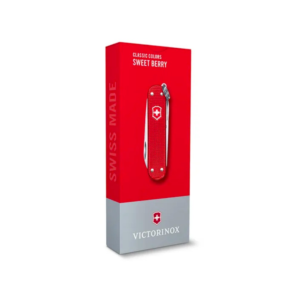 Victorinox Swiss Army Classic SD Berry Red Alox Pocket Knife