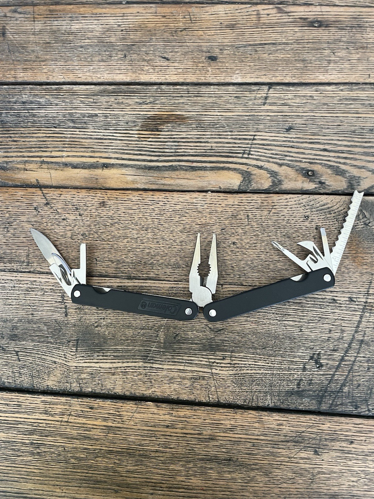 COLEMAN CAMPER’S Multi-Tool, Nylon Belt Loop Case, Hiking, Camping, Hunting