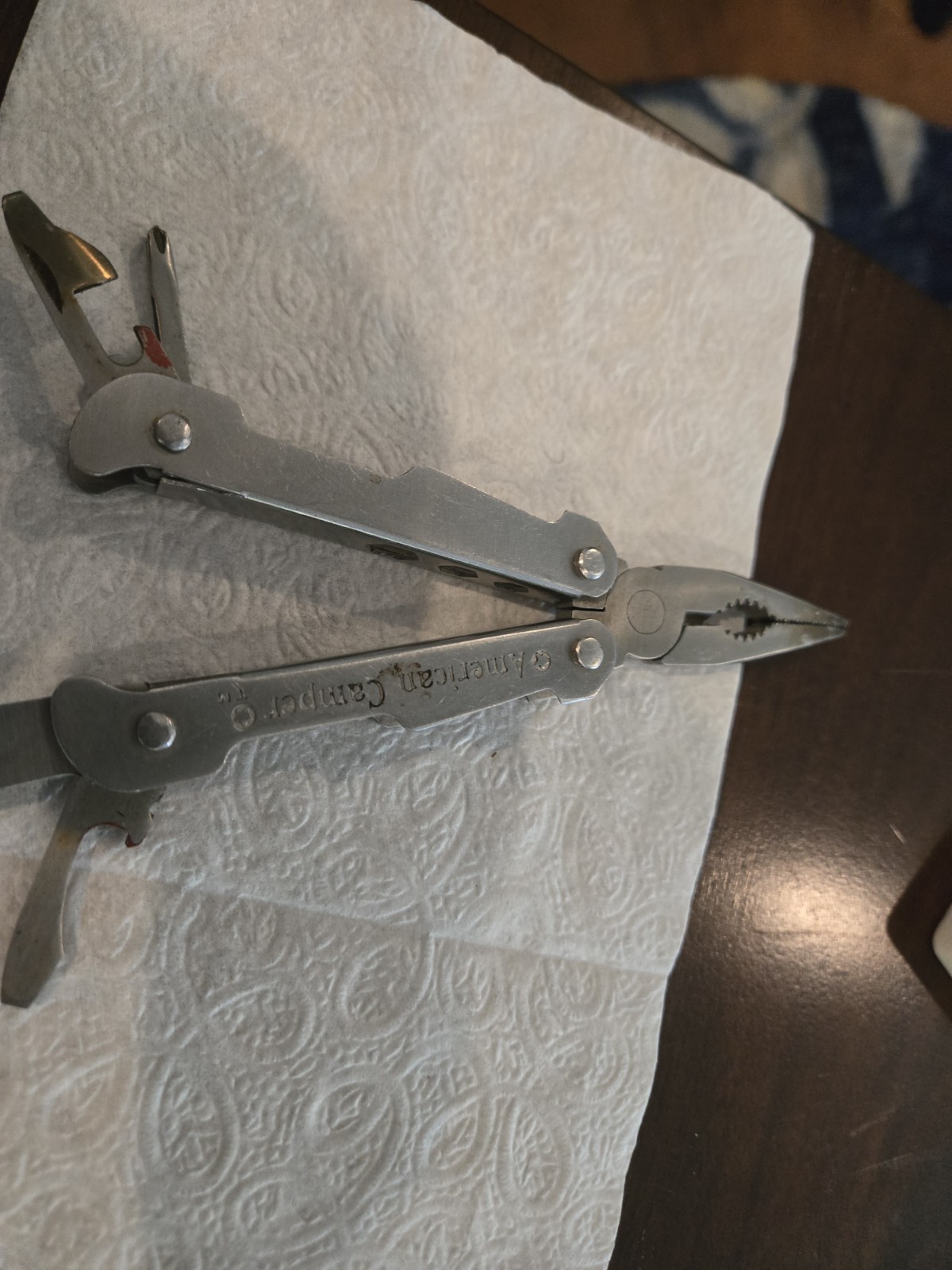 American Camper Multi Tool Used