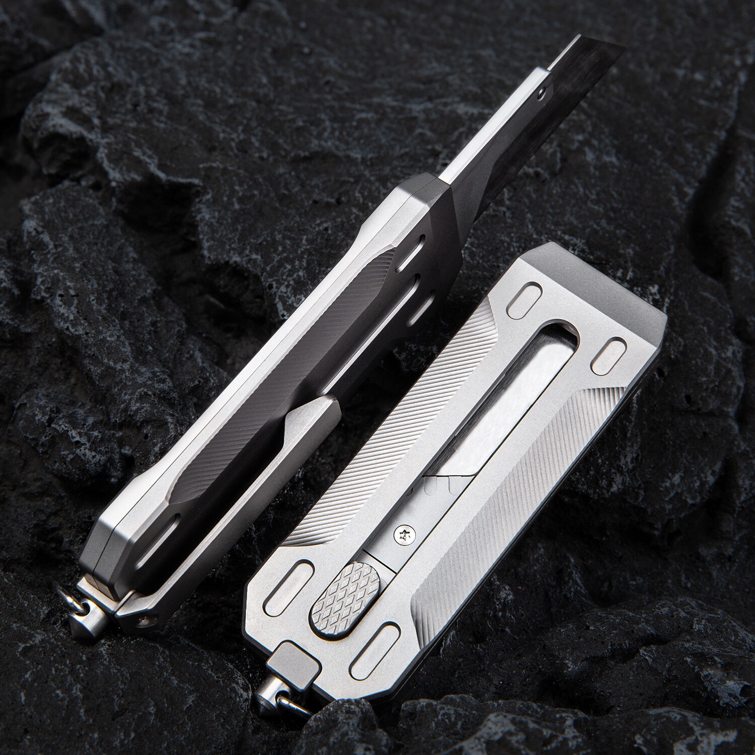 EDC Titanium Alloy Pocket Tools Unpacking Camping Portable Outdoor Multi-Tools