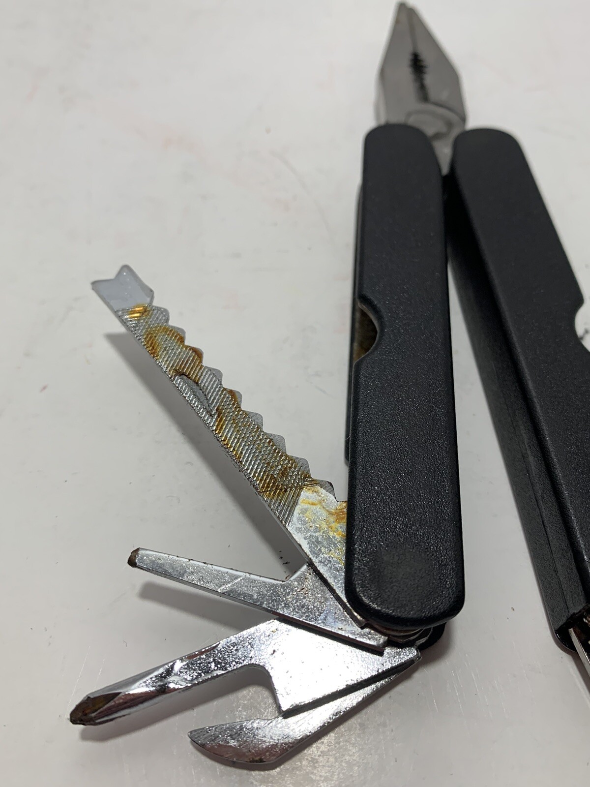 Lot of 3 Multitools Unbranded MultiPlier Plier Pocket Folding Knife 2 w/sheaths