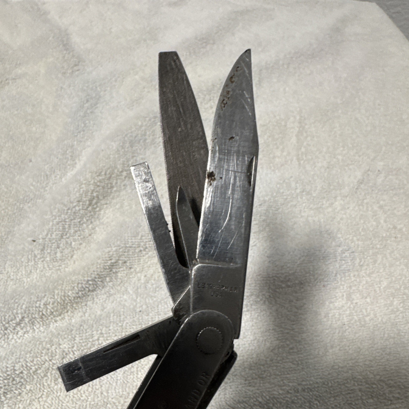 Leatherman Super Tool Portland Or Silver Stainless Steel Bond Pliers Multi-Tool